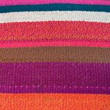 Housse de coussin kilim vintage turque faite à la main, 30 x 50 cm