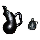 Vintage ceramic pitcher by raymond camart 1950