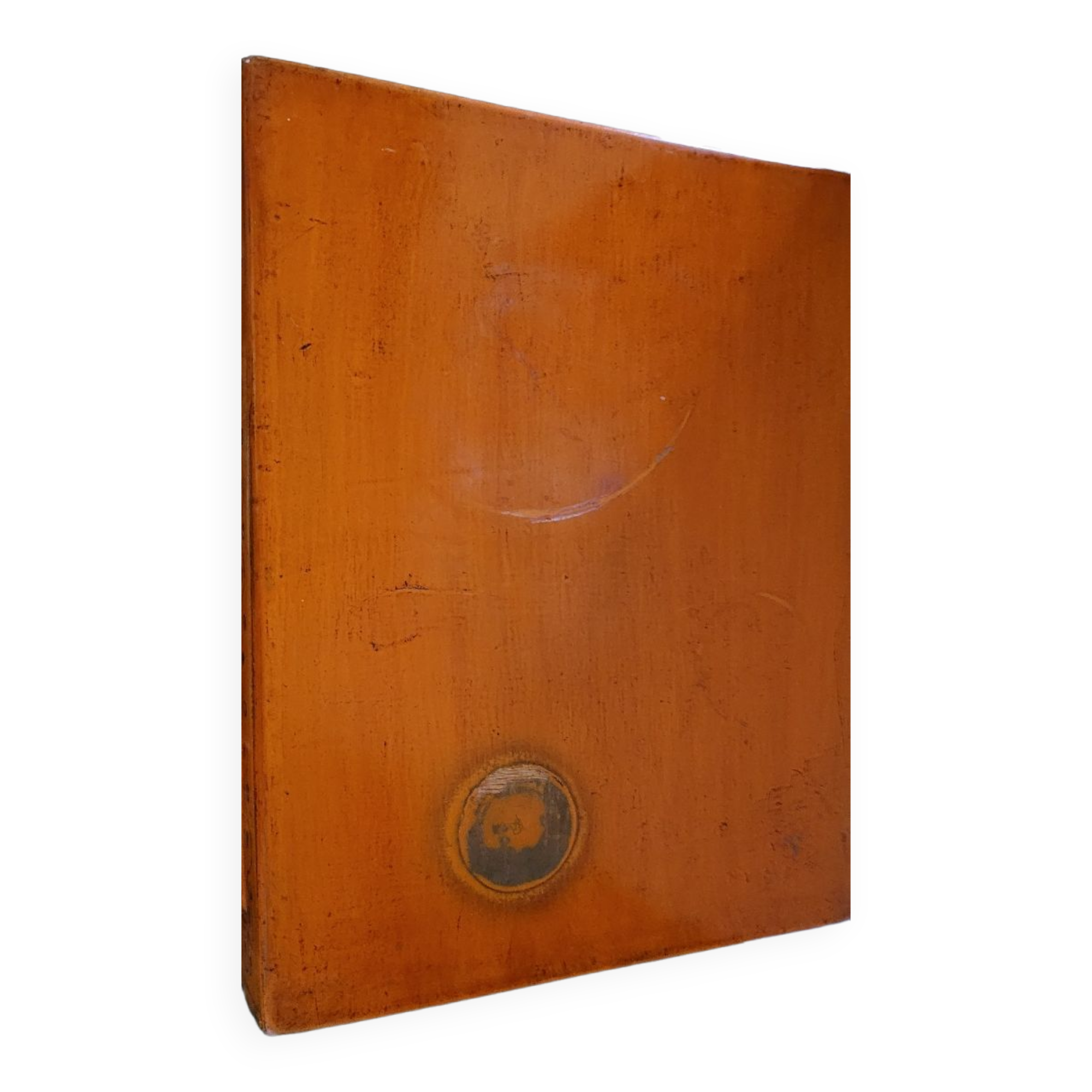 Hand-painted lacquered Chinese bedside table