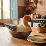 Vintage Duck Terrine in Ceramic – Artisanal Foie Gras Dish