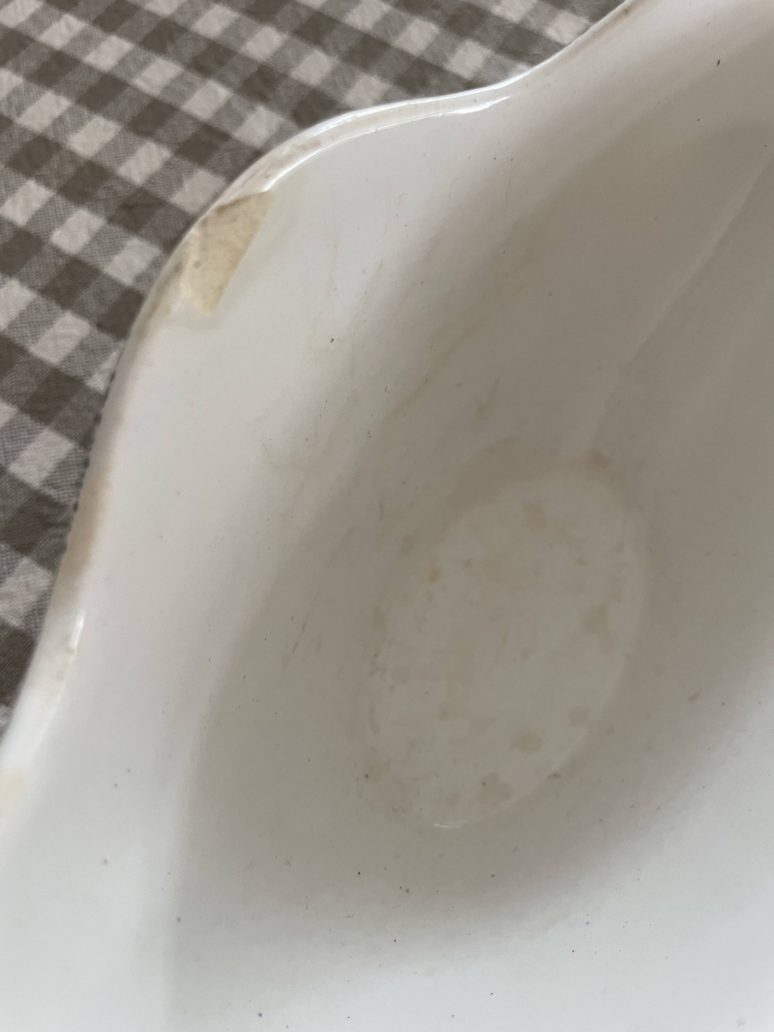 St Amand ironstone sauceboat