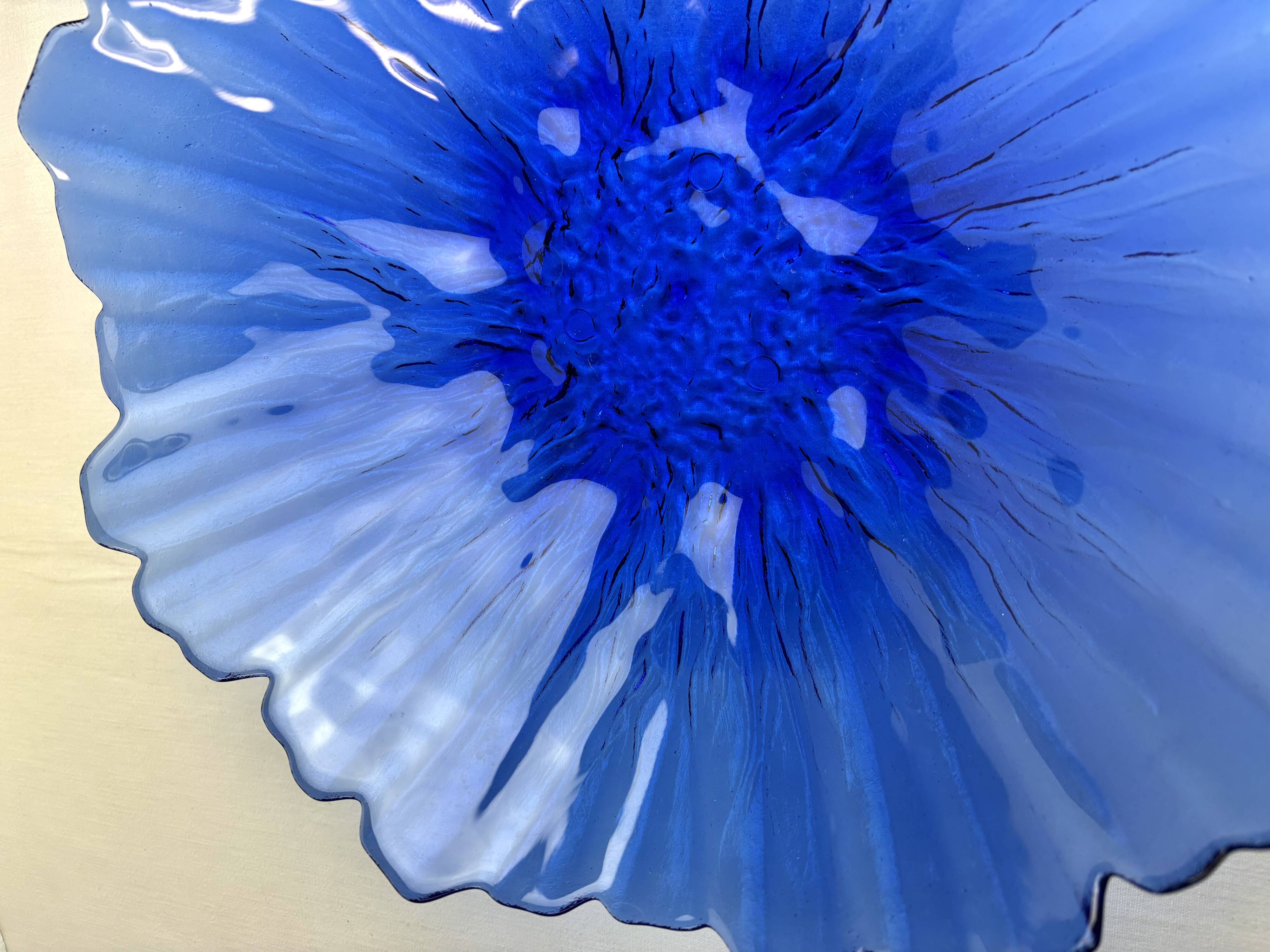 Cobalt blue decorative bowl
