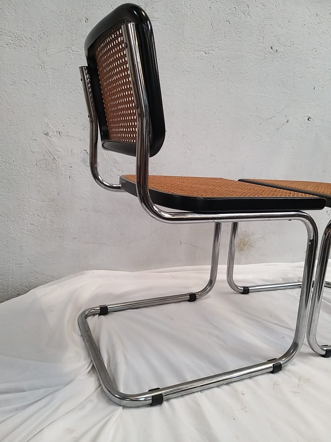 Series of 6 chairs b32 by Marcel Breuer