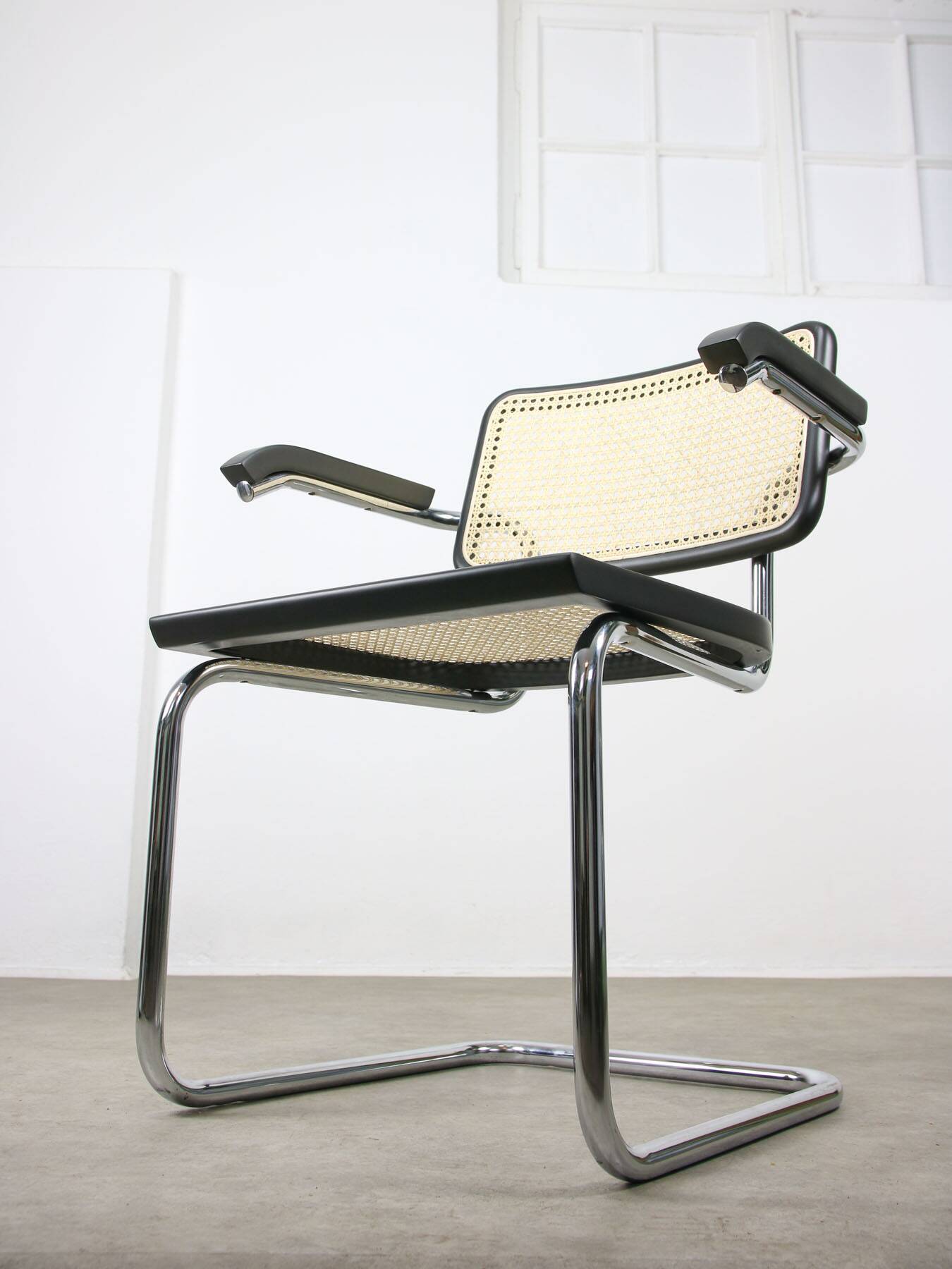 Vintage Cesca B64 armchair by Marcel Breuer