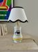 Petite lampe "Paris" en porcelaine - 1970