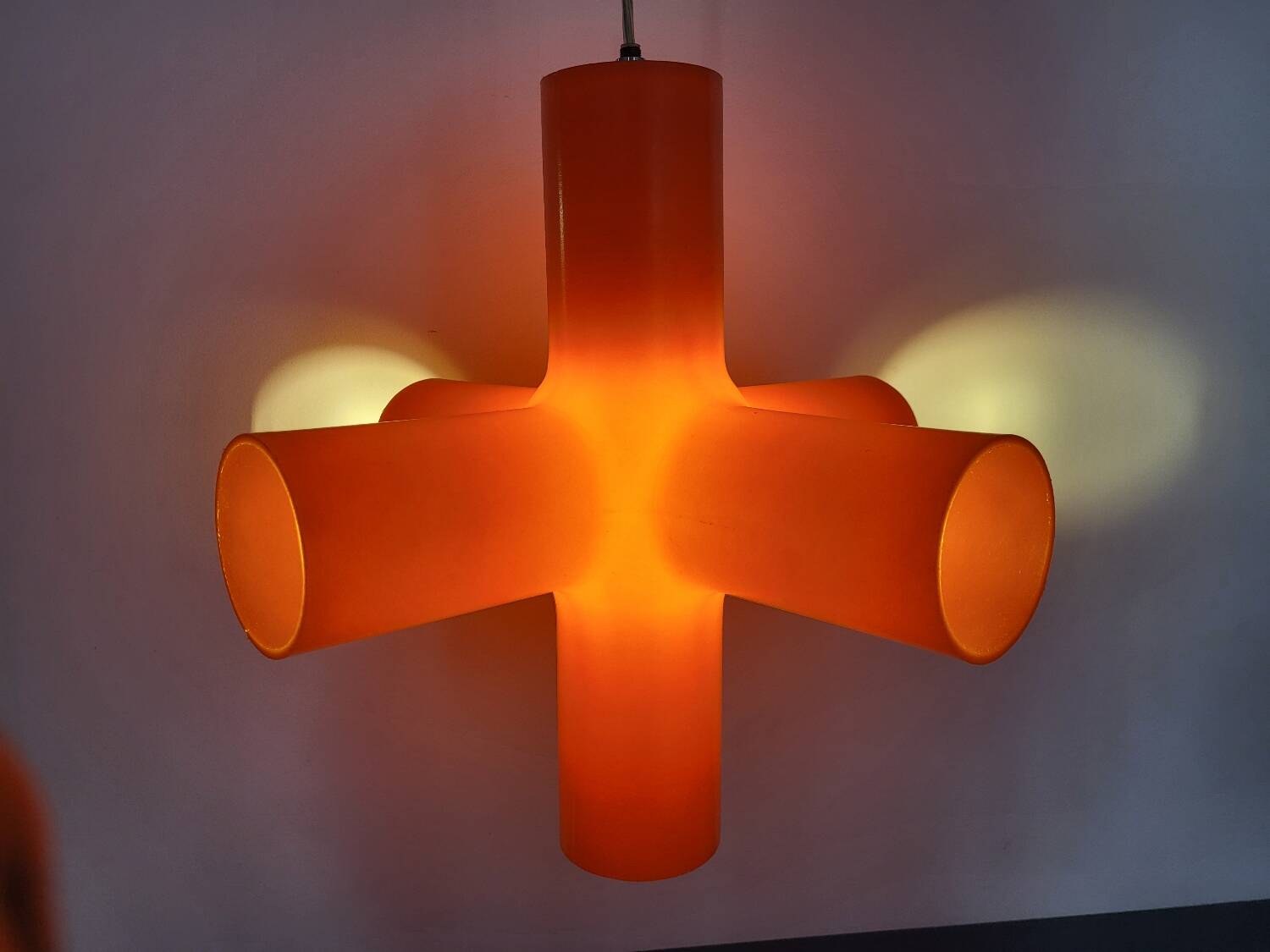 Vintage Crosslight pendant lamp Jan Melis and Ben Oostrum