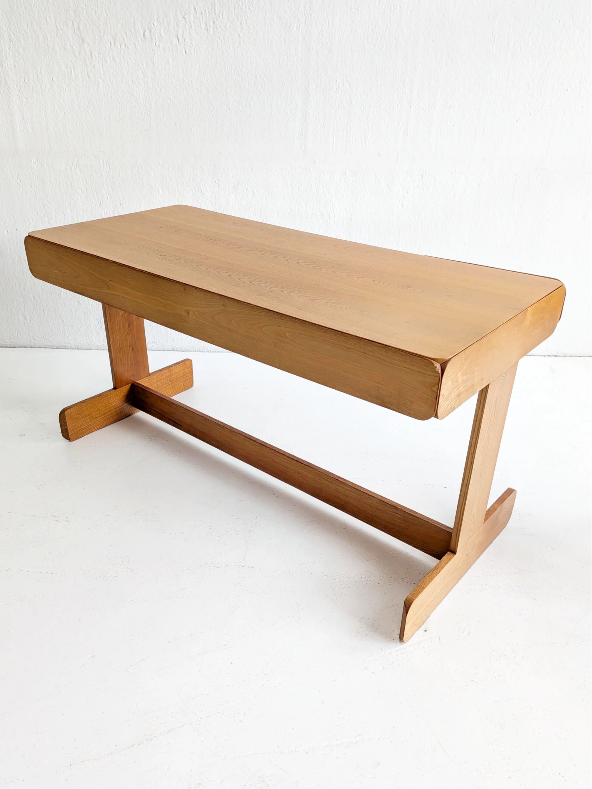 Midcentury desk & matching armchair by Derk Jan De Vries 1970s
