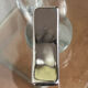 Silver ceramic knife rest