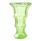 Art Deco vase, uranium glass, Bohemia, Czechoslovakia, 1930s