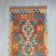 Handmade Persian Gashqaï corridor rug