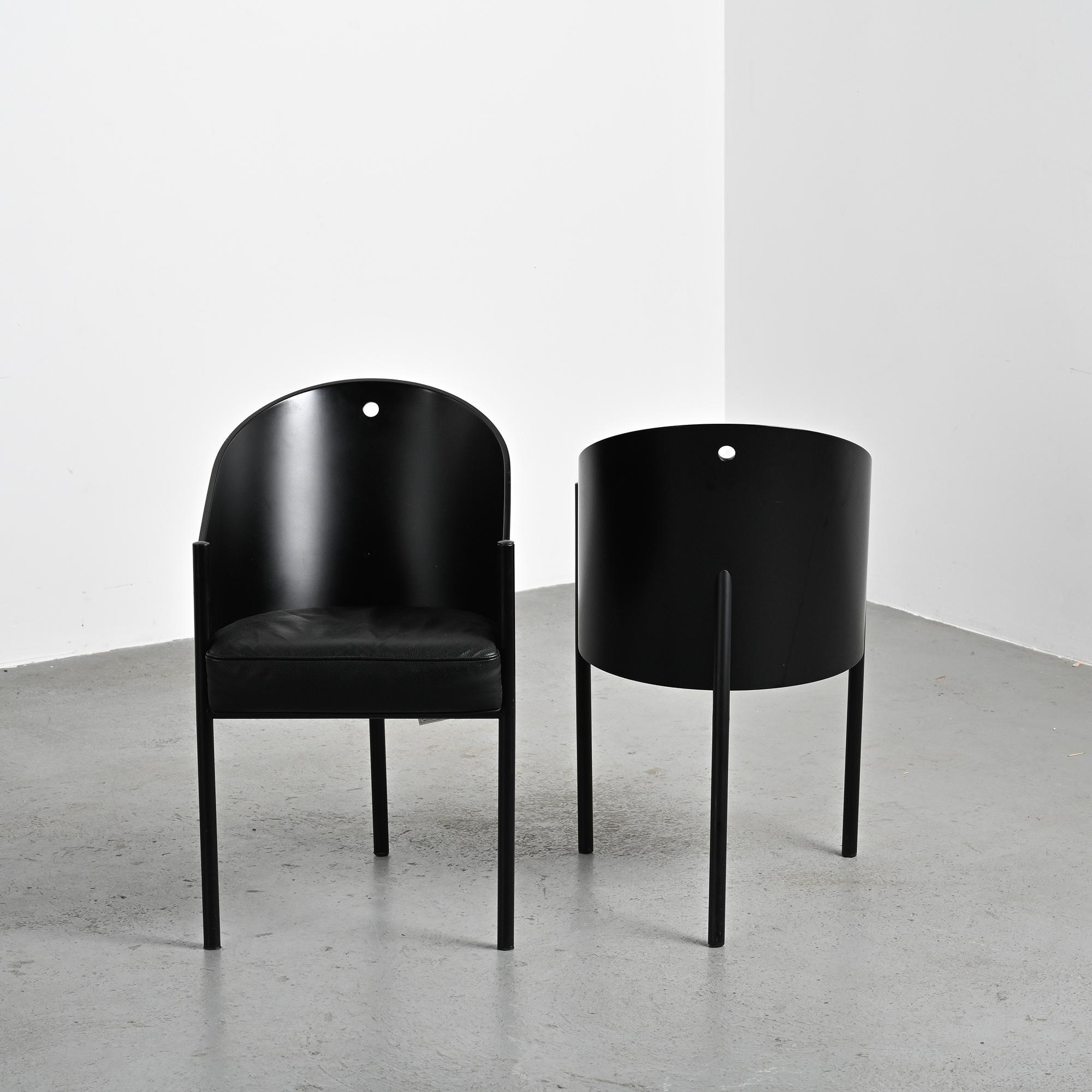 Pair of Costes armchairs by Philippe Starck, circa 1984.