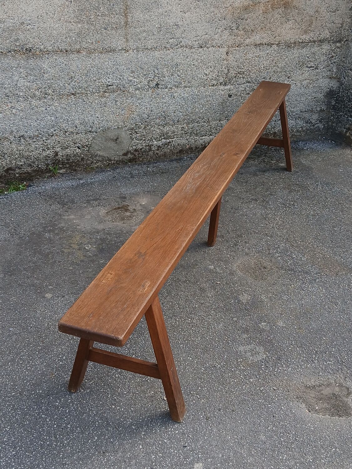 Oak farm bench 260 cm