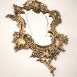 Miroir à cornes d'abondance, style Louis XV
