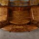 Commode-coiffeuse en ronce de noyer, Angleterre – 1920