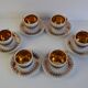 Set of six Cups and Saucers by Epiag 1950