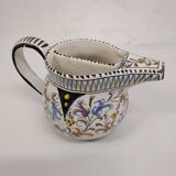 Double ceramic pitcher container