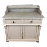 Marble top bathroom cabinet