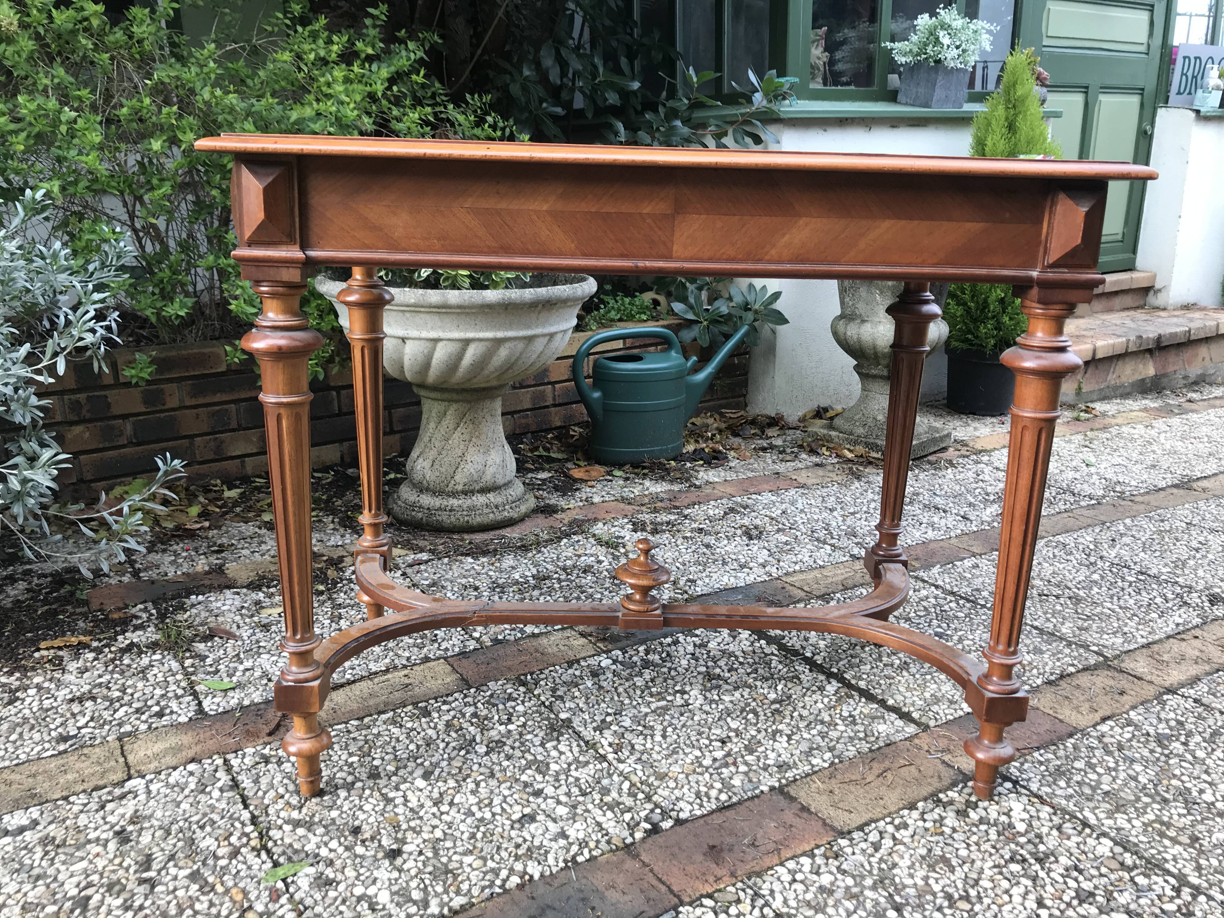 Old walnut desk