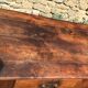 Solid wooden farm table mid-20th century