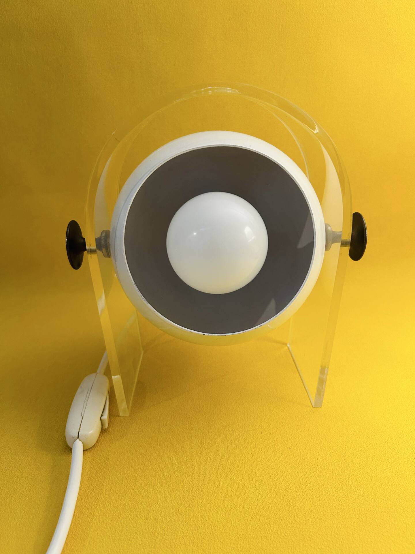 Lampe Massive Eye Ball Space Age Atomic, France années 70