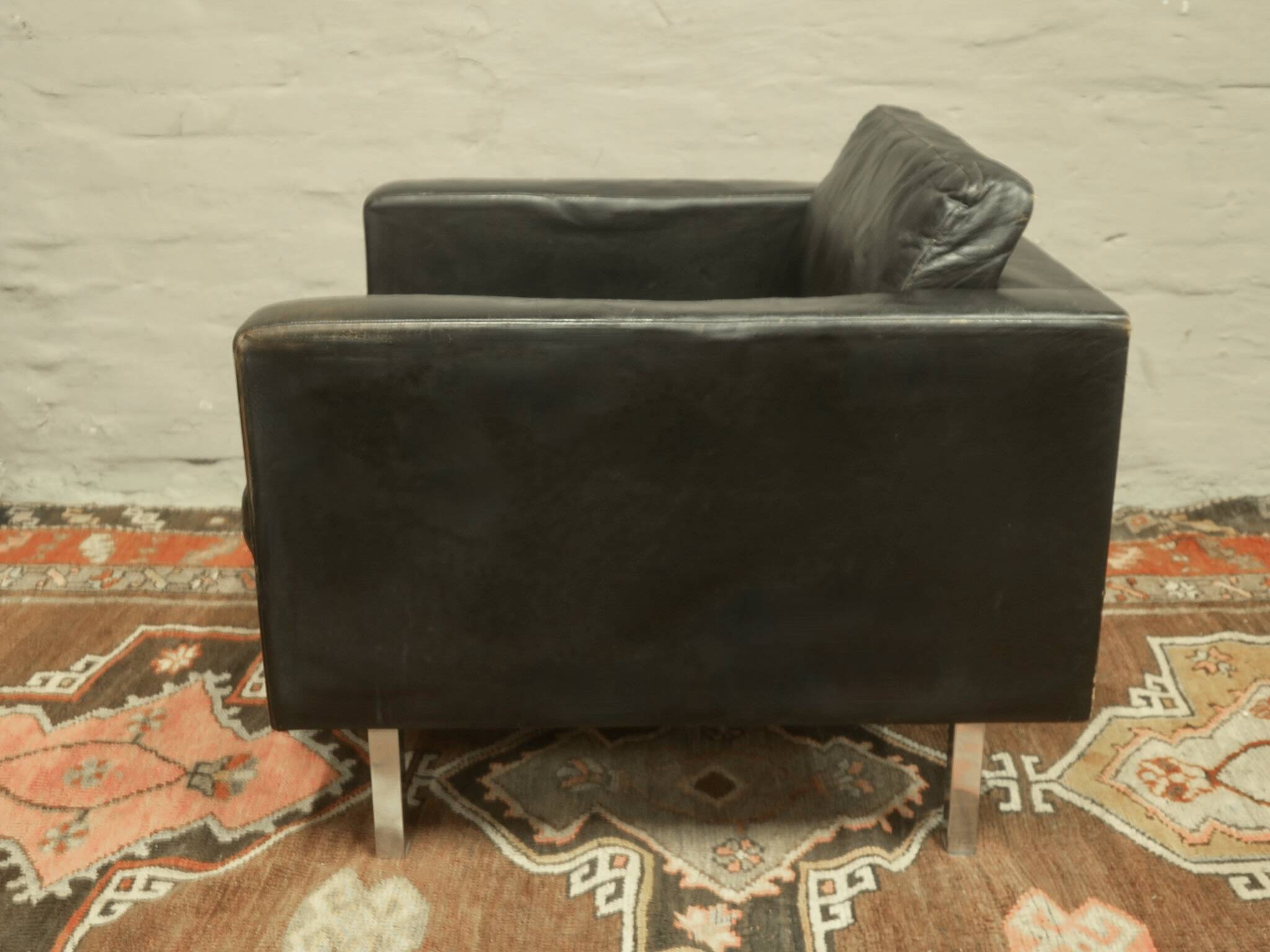 Earls COR leather lounge chair, 1950s