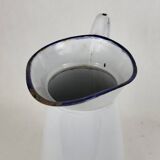 Enamelled sheet metal jug