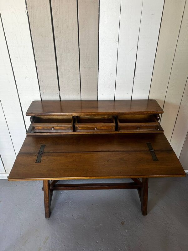 Bureau à gradin en merisier