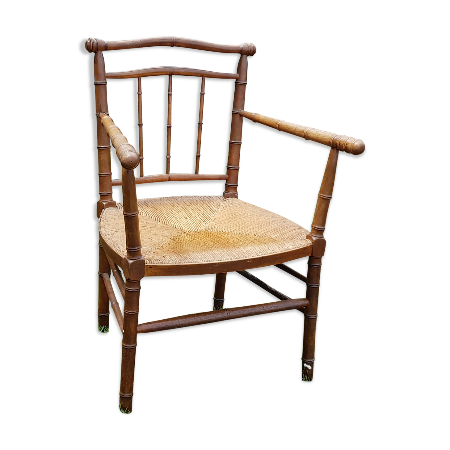 Bamboo armchair