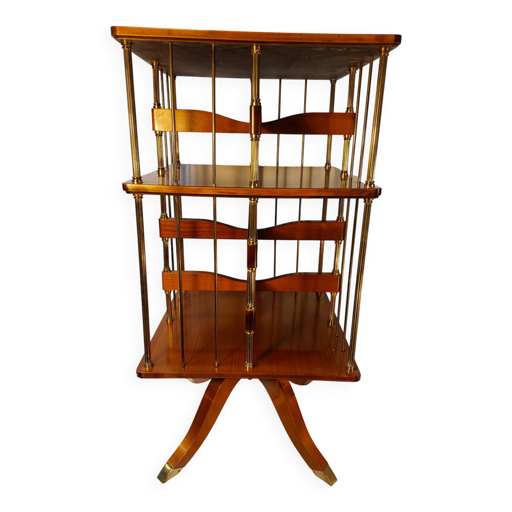 Rotating library on a four-legged stand - Vintage 56/60