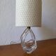 Lampe vide poche cristal années 60