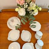 Lot of tableware (dishes, plates, etc.) - porcelain