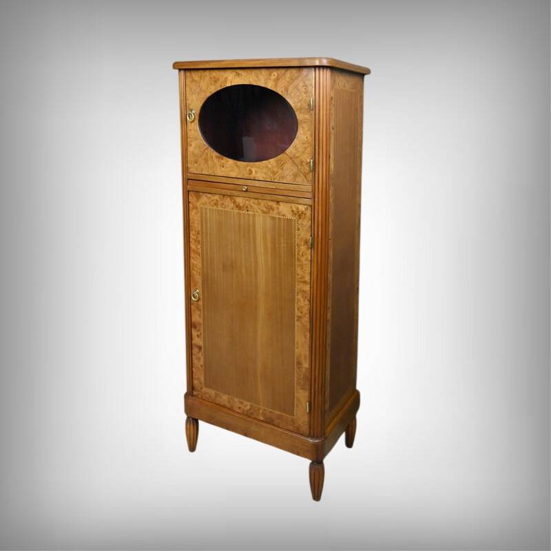 Furniture made of thuya burl and mahogany, Art Deco period – early 20th century.