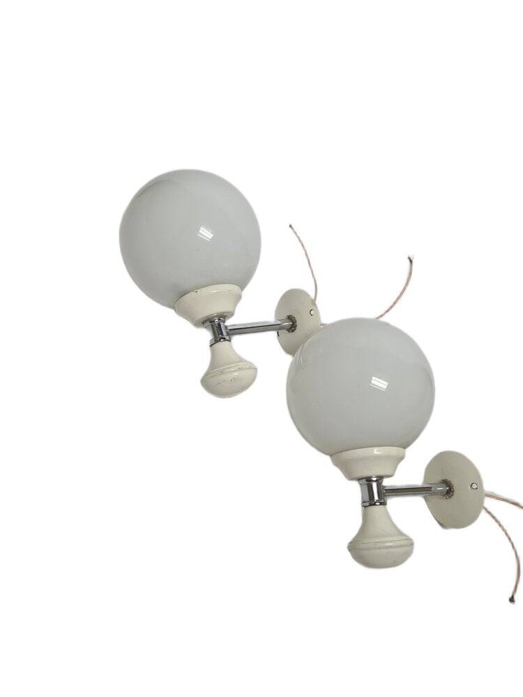 Art Deco sconces, Poland, 1970s, set of 2