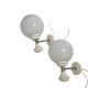 Art Deco sconces, Poland, 1970s, set of 2
