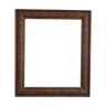 Carved wooden frame