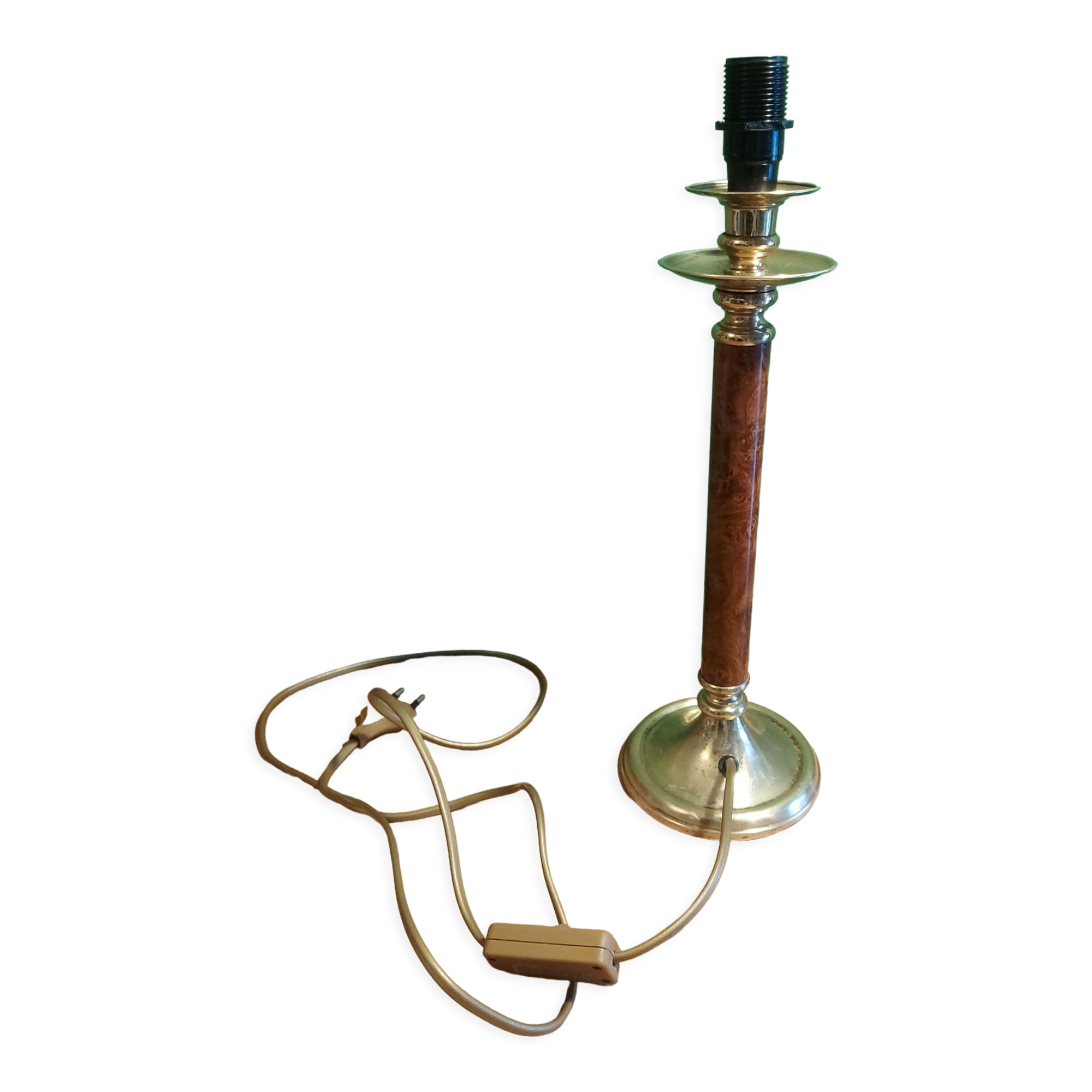 Tortoiseshell style lamp