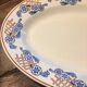 Serving dish, iron earth, Longwy factory