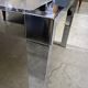 Vintage 70's chrome ceramic coffee table antonio de nisco for juliette belarti