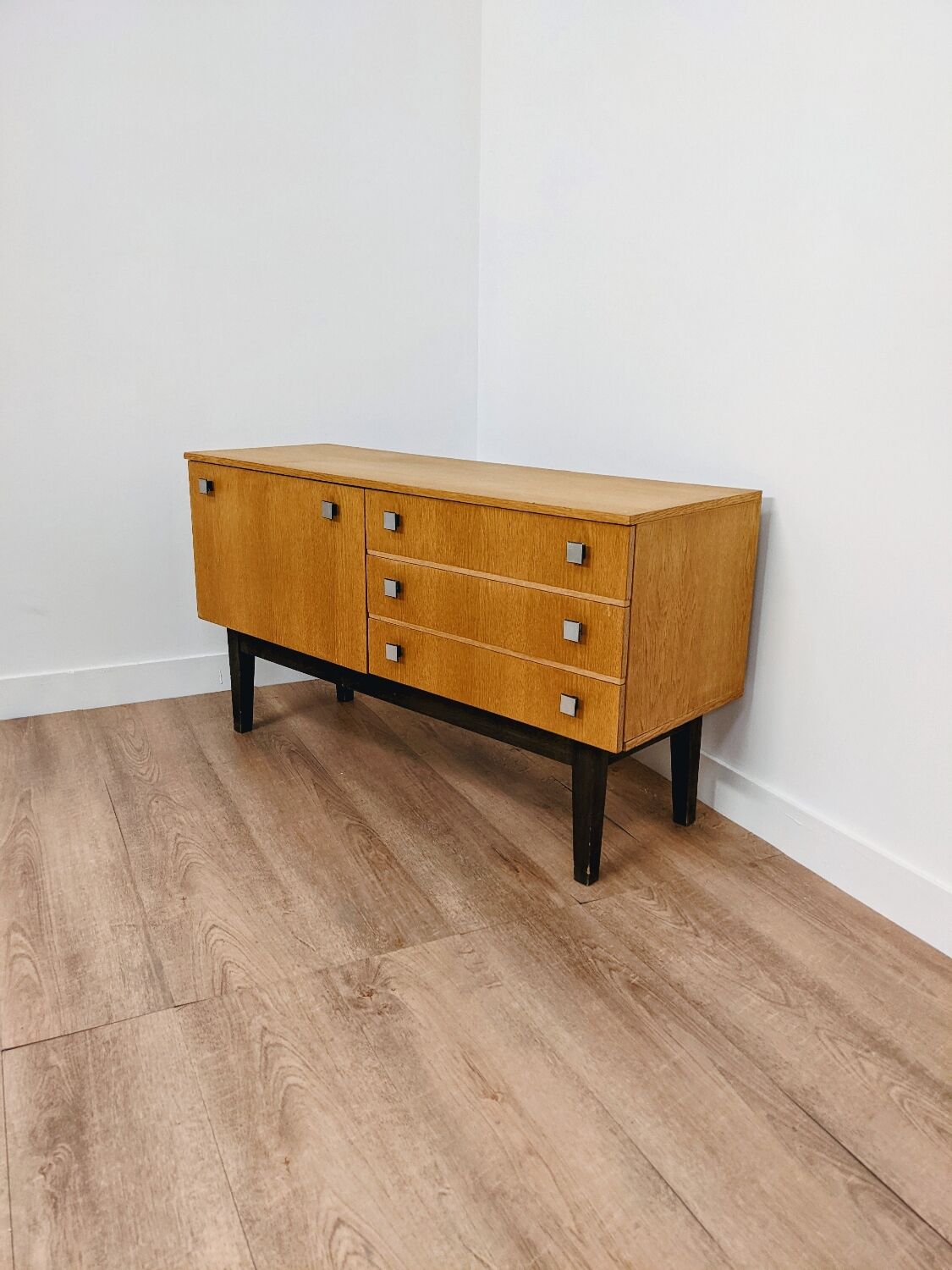 Vintage wooden sideboard, tv stand mini bar