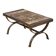 Wrought iron and ceramic coffee table from Vallauris 1950s.