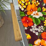 Vintage floral camping chair