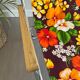 Vintage floral camping chair
