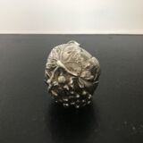 Champagne cork silver metal