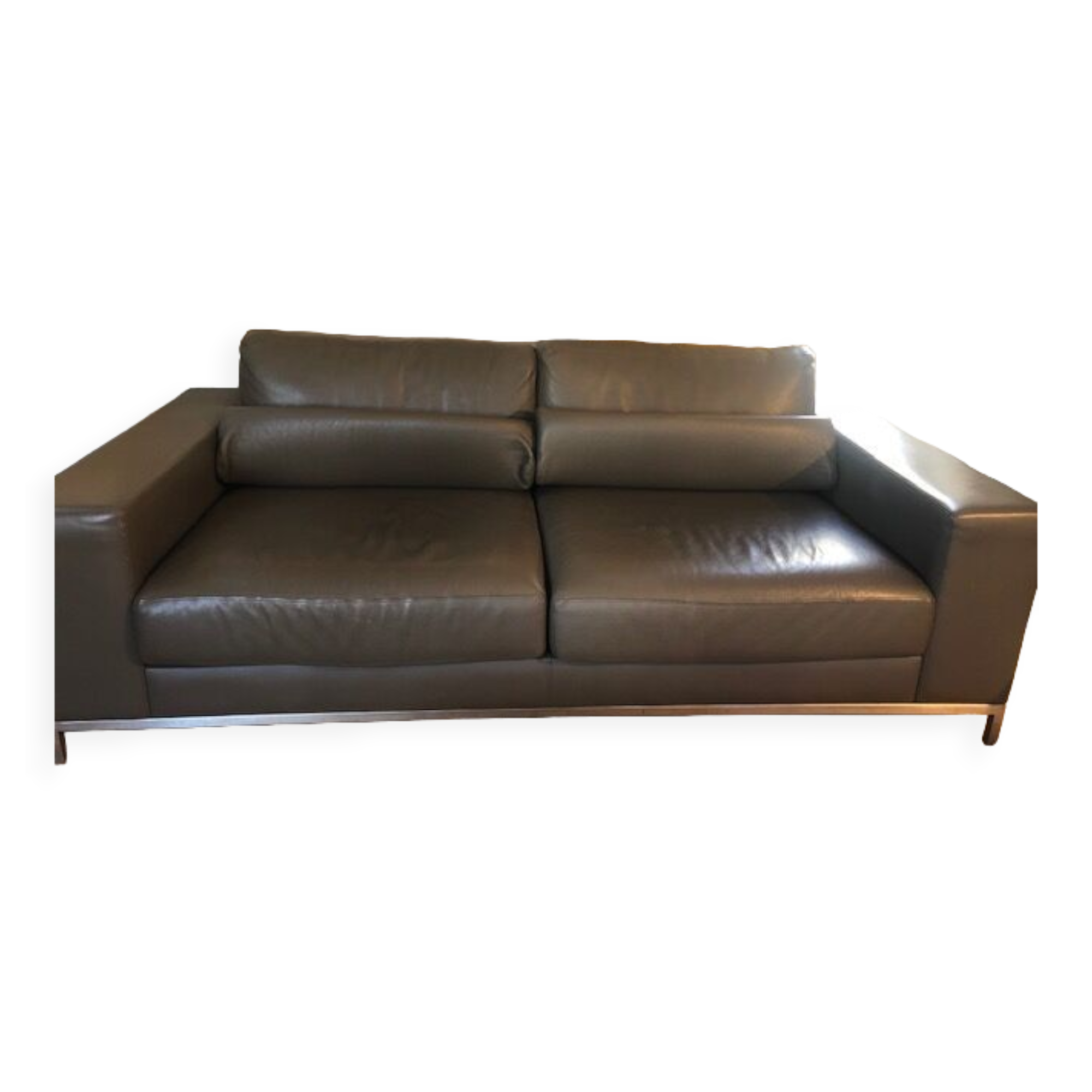 Leather sofa