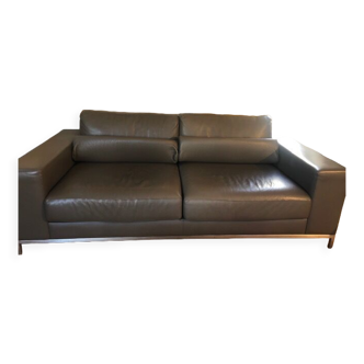 Leather sofa