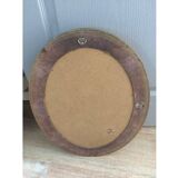 50x40cm golden oval antique mirror