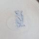 Antique dessert plate, ironstone, Saint-Amand – Trianon model