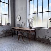 Oak console table from the 1960s.