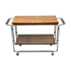 Vintage rosewood side table trolley