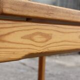 Hongisto pine dining table & chairs by Ilmari Tapiovaara for Laukaan Puu